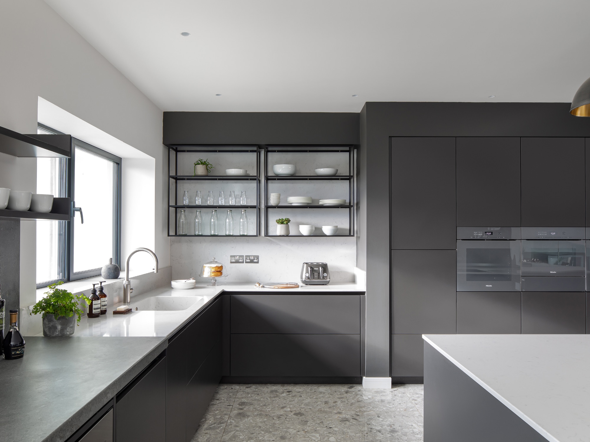 Dark Grey SieMatic Kitchen