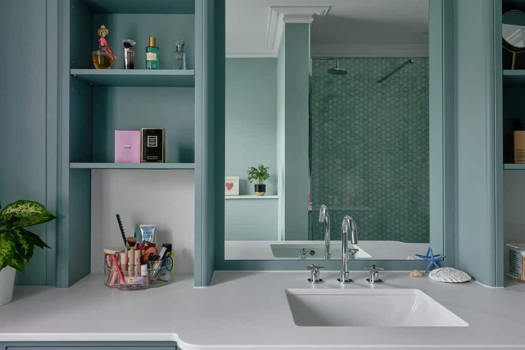 Bespoke bathroom cabinetry in Sevenoaks